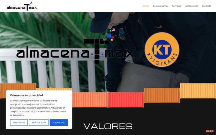 Screenshot of almacena-t.com