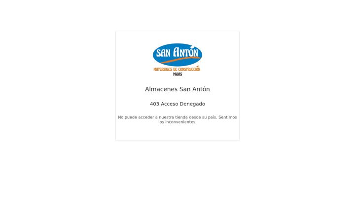 Screenshot of almacenessananton.net