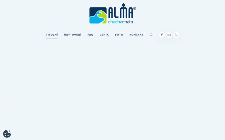 Screenshot of almachata.cz