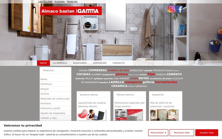 Screenshot of almacobaztan.com