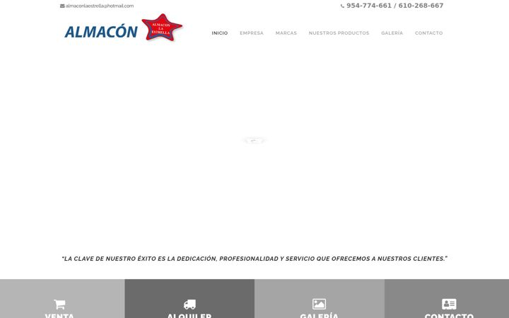 Screenshot ta' almaconlaestrella.es