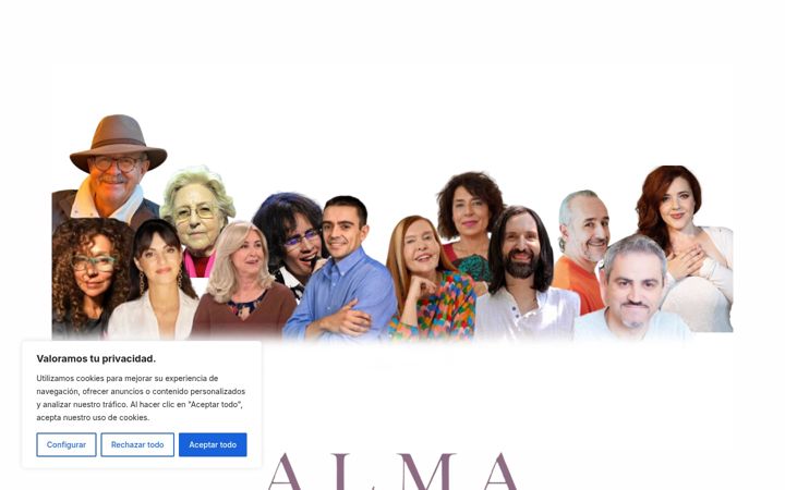 Screenshot of almacrecimientoespiritual.com