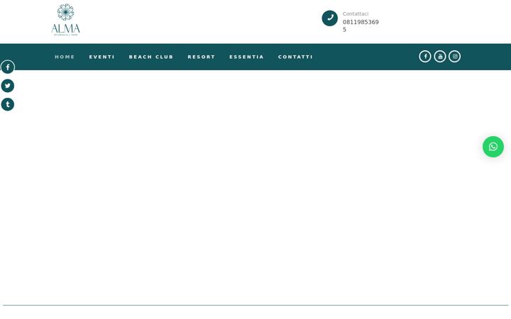 Screenshot of almaeventi.com