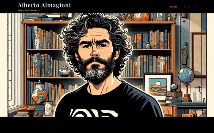 Screenshot of almagioni.com