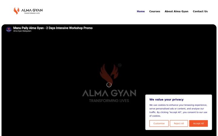 Screenshot of almagyan.com