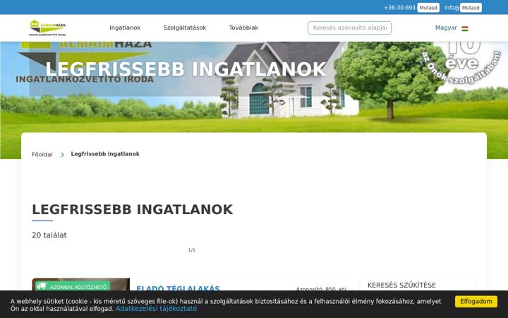 Screenshot of almaimhaza.hu