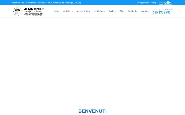 Screenshot of almaitalia.org