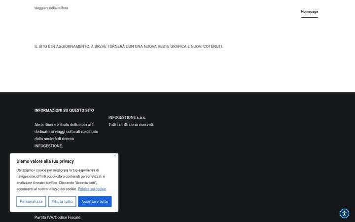Screenshot of almaitinera.com