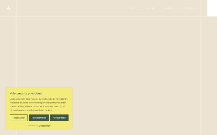 Screenshot of almaitravel.com