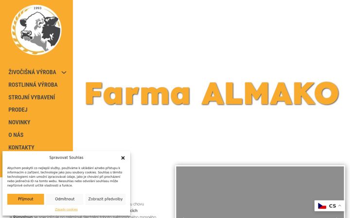 Screenshot of almako.cz