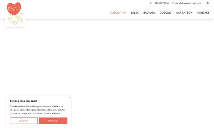 Screenshot of almalatina.si