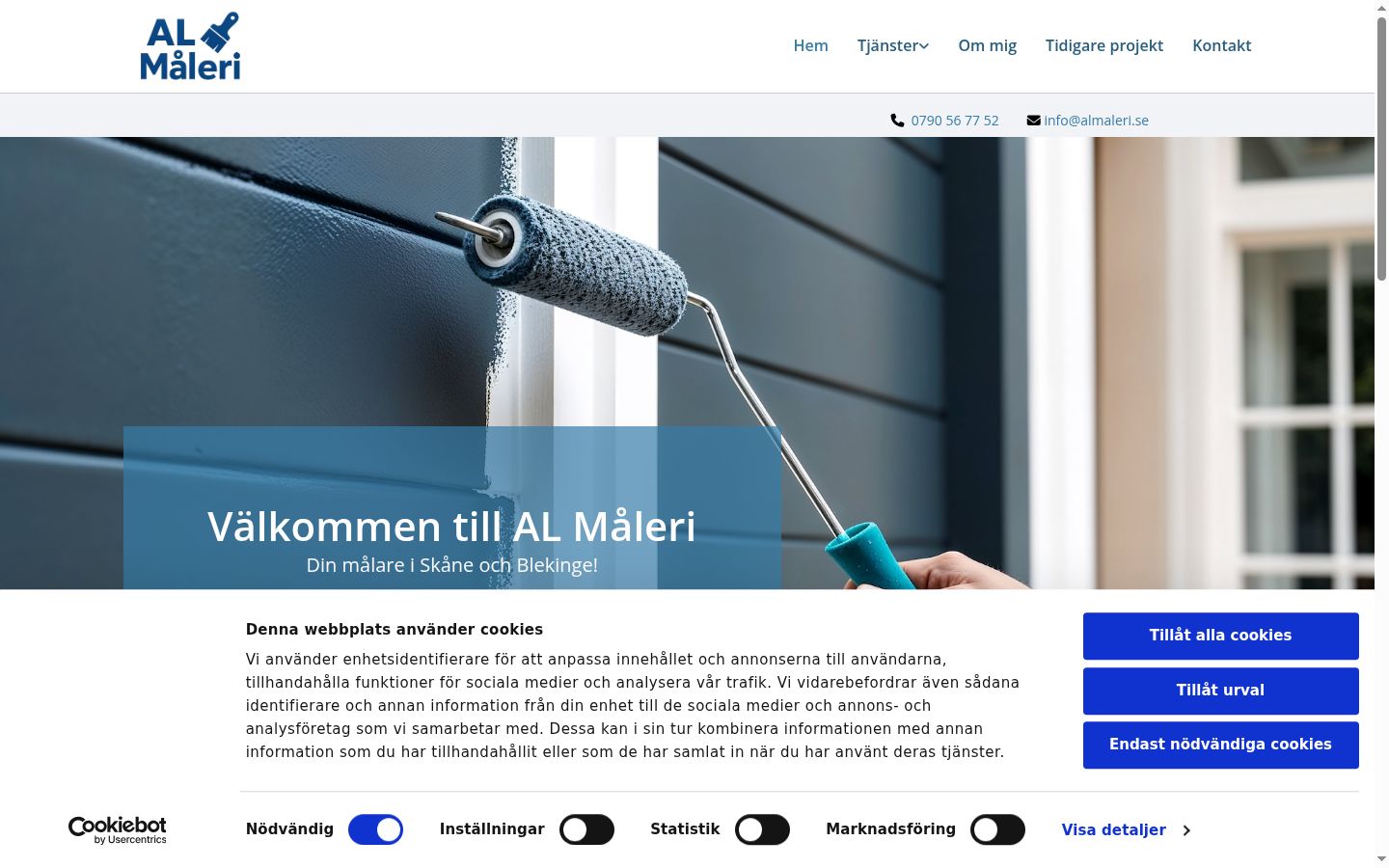 Sutikimo reklamjuostės, rodytos prieš bet kokią sąveiką, ekrano kopija