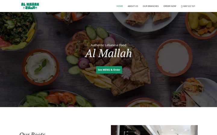 Screenshot ta' almallahuae.com