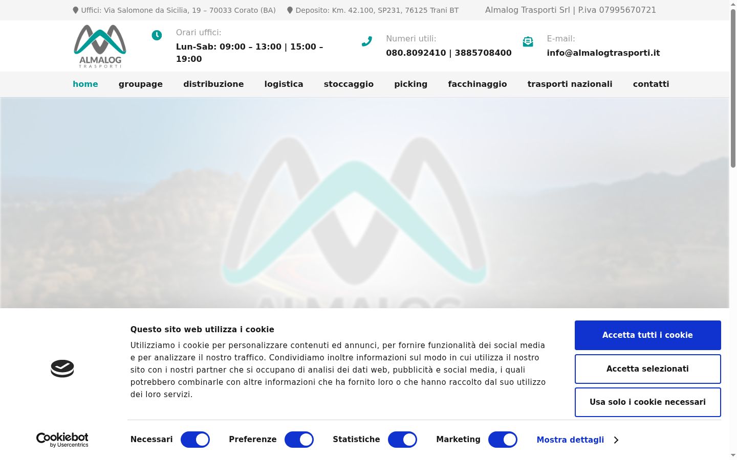 Screenshot tal-banner tal-kunsens muri qabel kwalunkwe interazzjoni