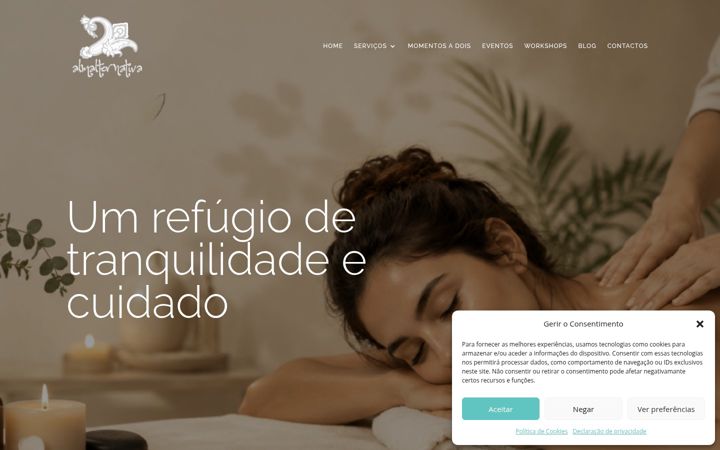 Screenshot of almalternativa.com