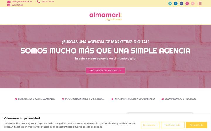 Screenshot ta' almamark.es