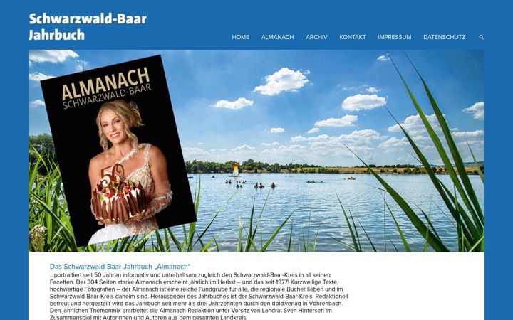 Screenshot of almanach-sbk.de