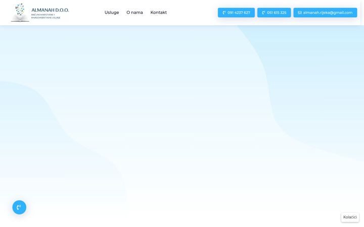 Screenshot of almanah.hr