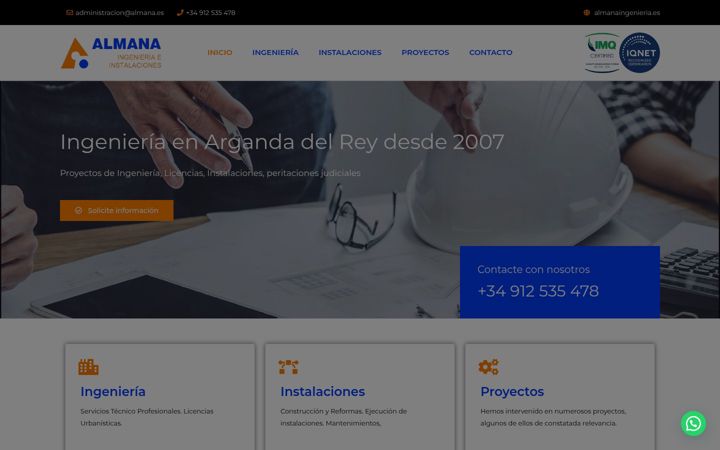 Zrzut ekranu almanaingenieria.es