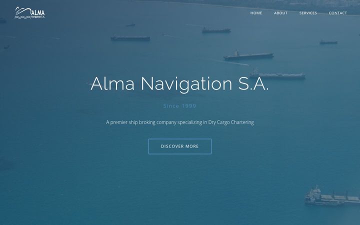 Screenshot of almanavigation.gr