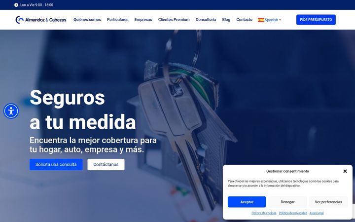 Zrzut ekranu almandozycabezas.com