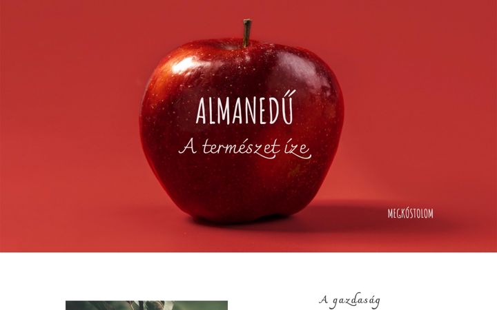 Screenshot of almanedu.hu