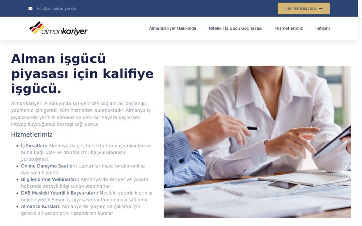 Screenshot of almankariyer.com
