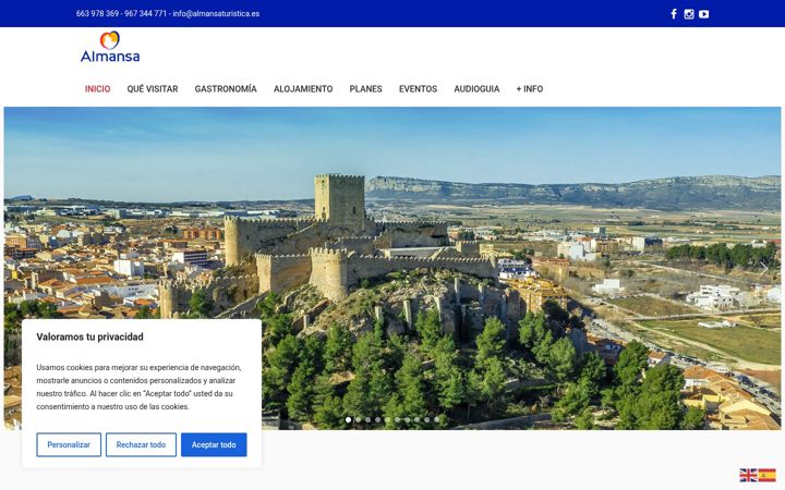 Zrzut ekranu almansaturistica.es