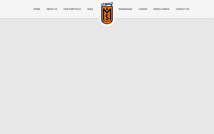 Screenshot of almansoori-industrial.com