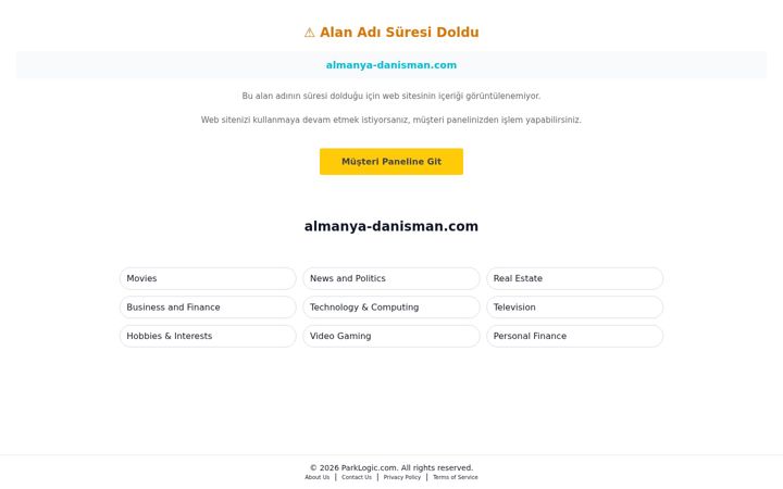 Ekraanipilt saidist almanya-danisman.com