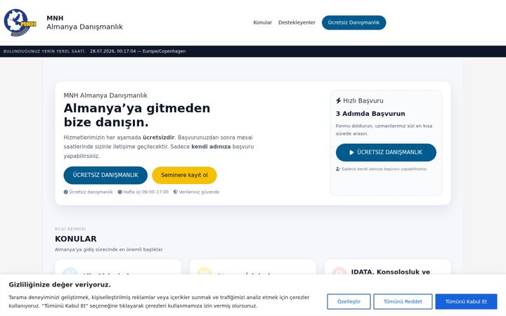 Screenshot of almanya-danismanlik.eu