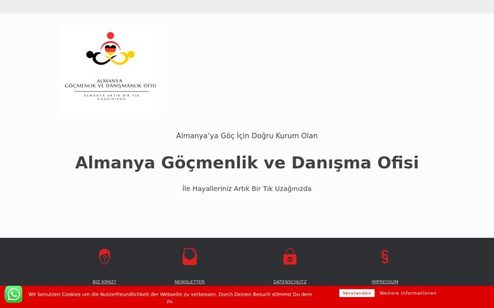Posnetek zaslona almanyagocmenlik.de