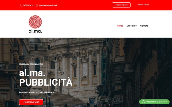 Screenshot ta' almapubblicita.it