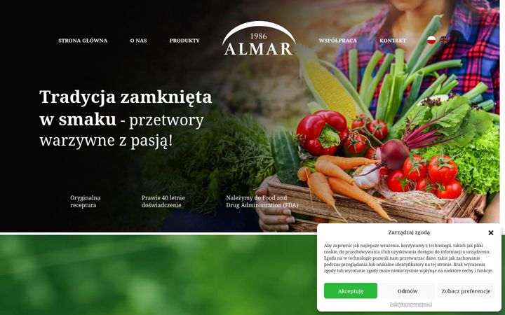Képernyőkép: almar.agro.pl