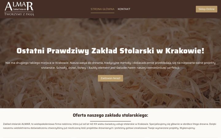 Screenshot of almar.krakow.pl