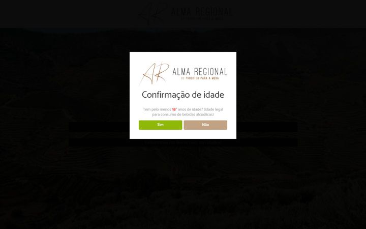Screenshot of almaregional.pt