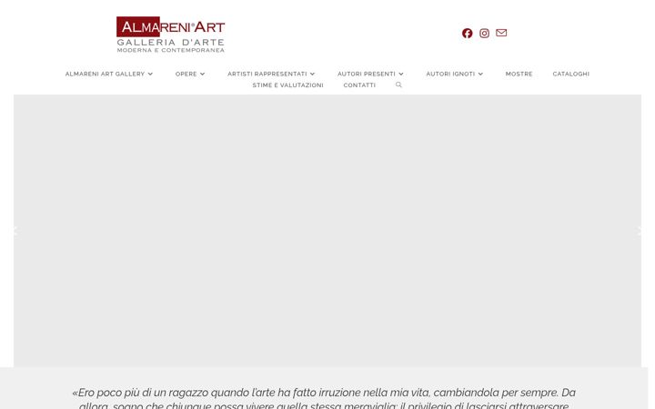 Skärmbild av almareniart.it