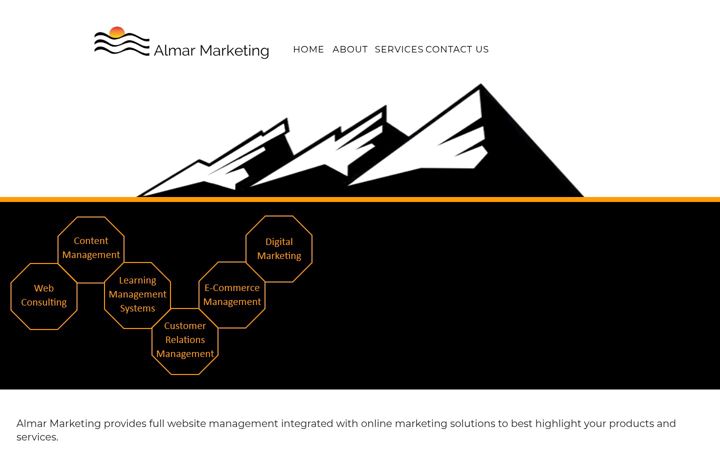 Ekrano kopija almarmarketing.com
