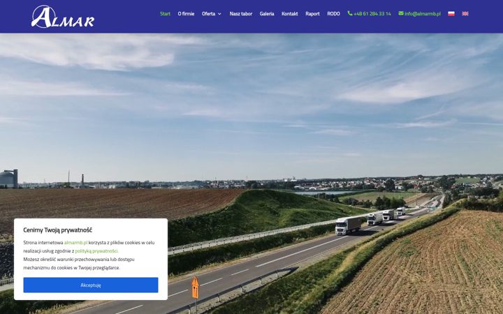 Screenshot of almarmb.pl