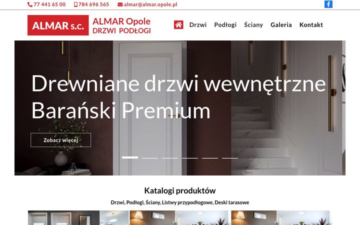 Screenshot of almaropole.pl