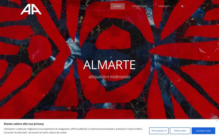 Screenshot of almarte.it