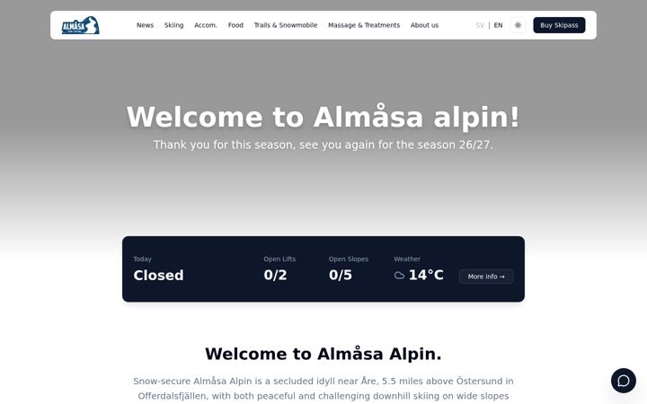 Ekraanipilt saidist almasaalpin.se