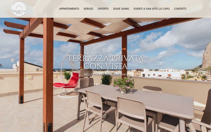 Screenshot of almasanvitolocapo.it