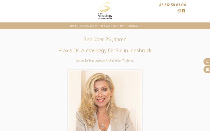 Screenshot of almasbegy.at