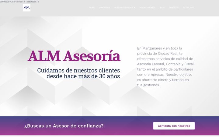 Screenshot of almasesoria.com