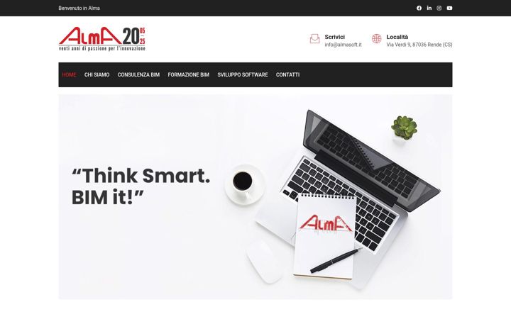 Screenshot of almasoft.it