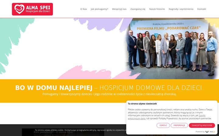 Screenshot of almaspei.pl