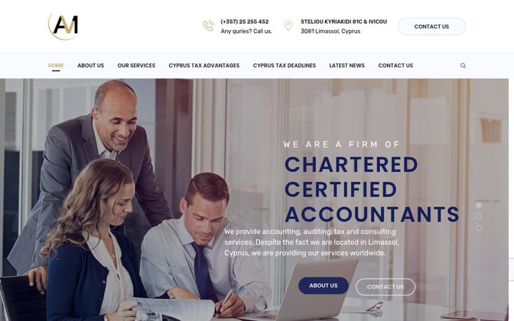 Screenshot of almaudit.com