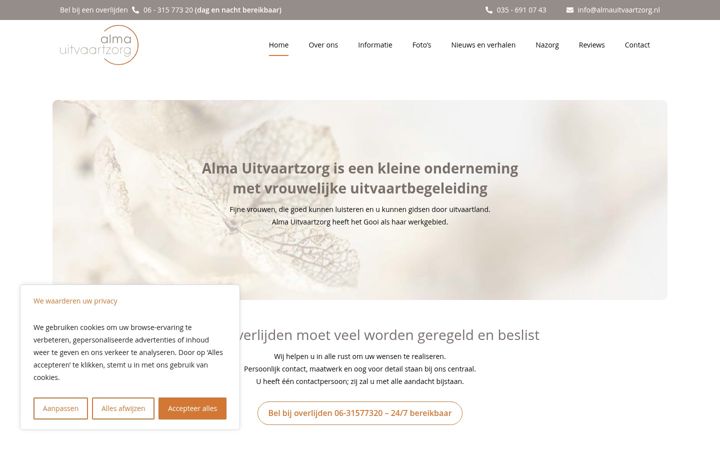 Zrzut ekranu almauitvaartzorg.nl