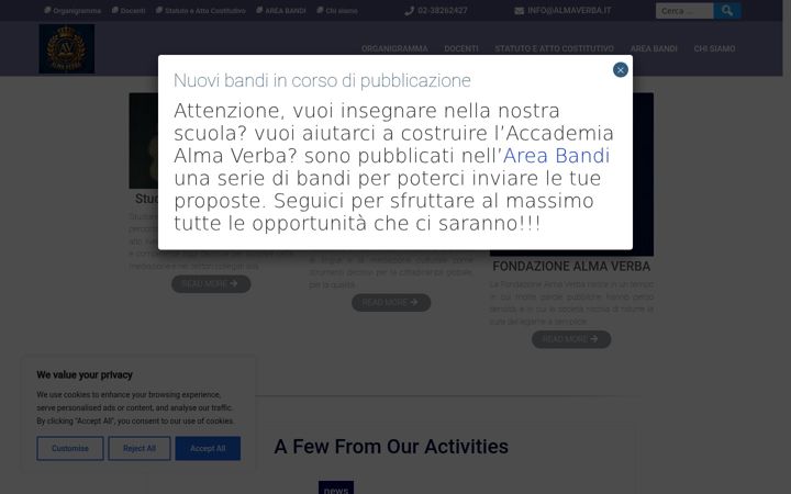 Zrzut ekranu almaverba.it
